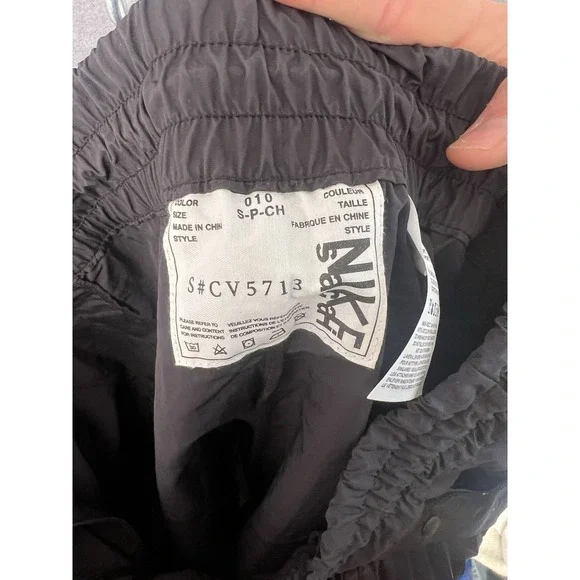 Nike x Sacai Womens Pleated Skirt CV5713-010 Black Small $500 EUC